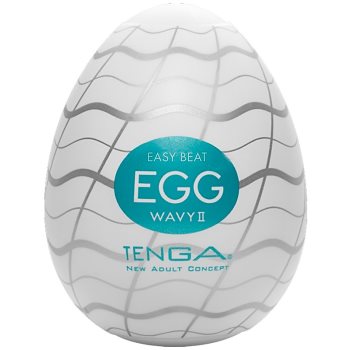 Tenga Egg Wavy II masturbator de unică folosință - imagine 2